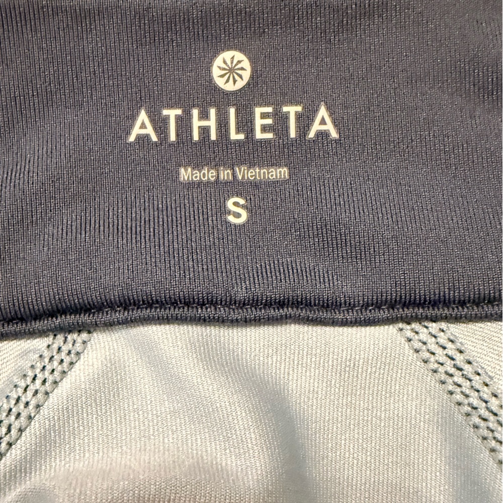 Athleta Quarter Zip Performance Pullover Grey And… - image 6